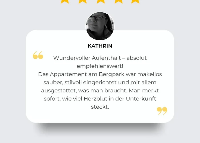 Apartman Am Bergpark *